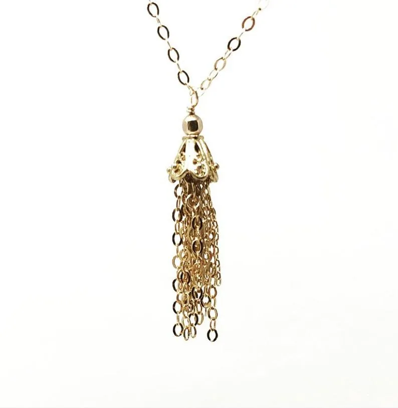Small Tassel Necklace