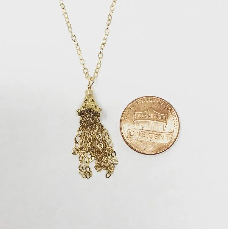 Small Tassel Necklace
