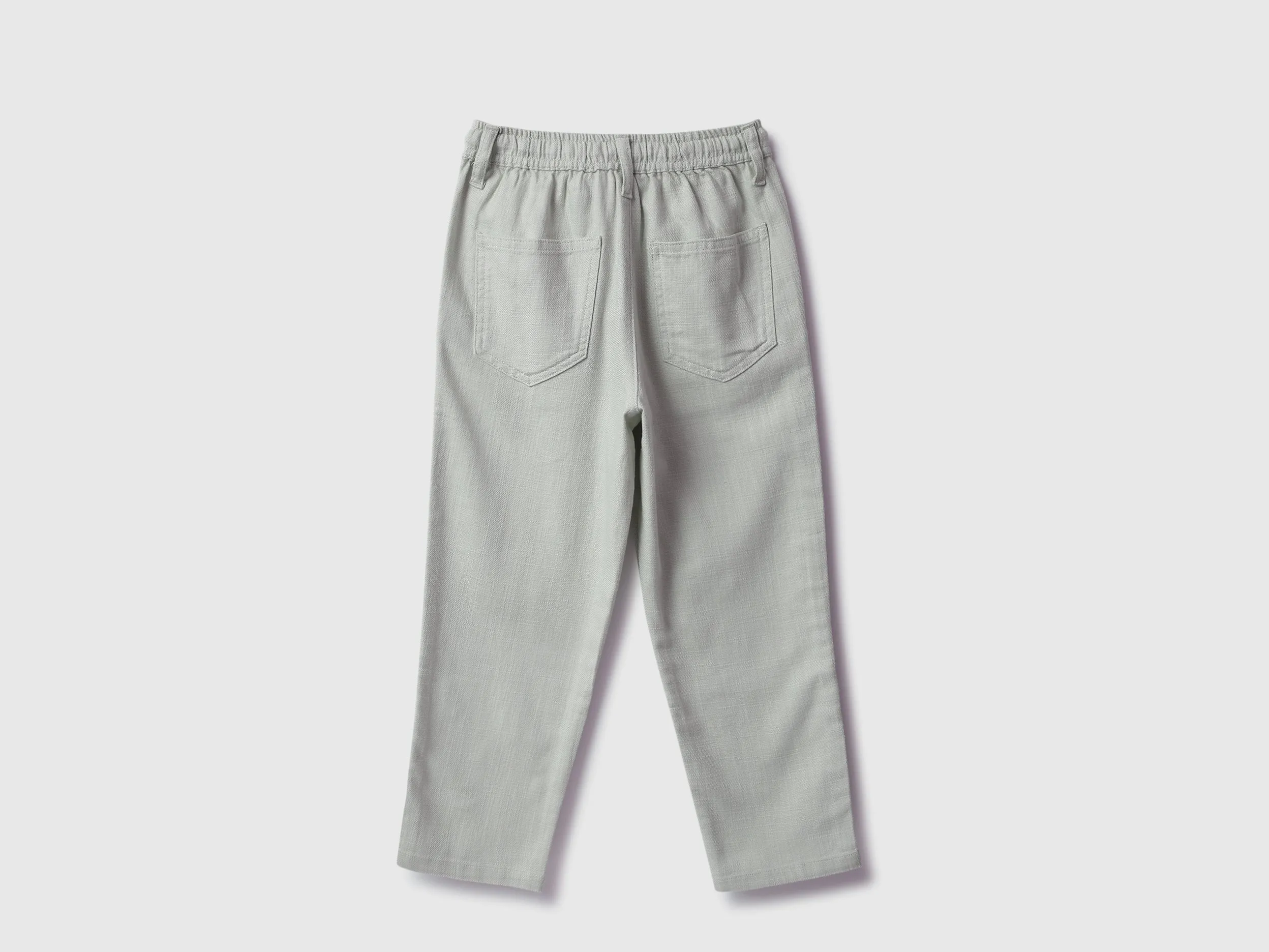Solid Regular Fit Trousers