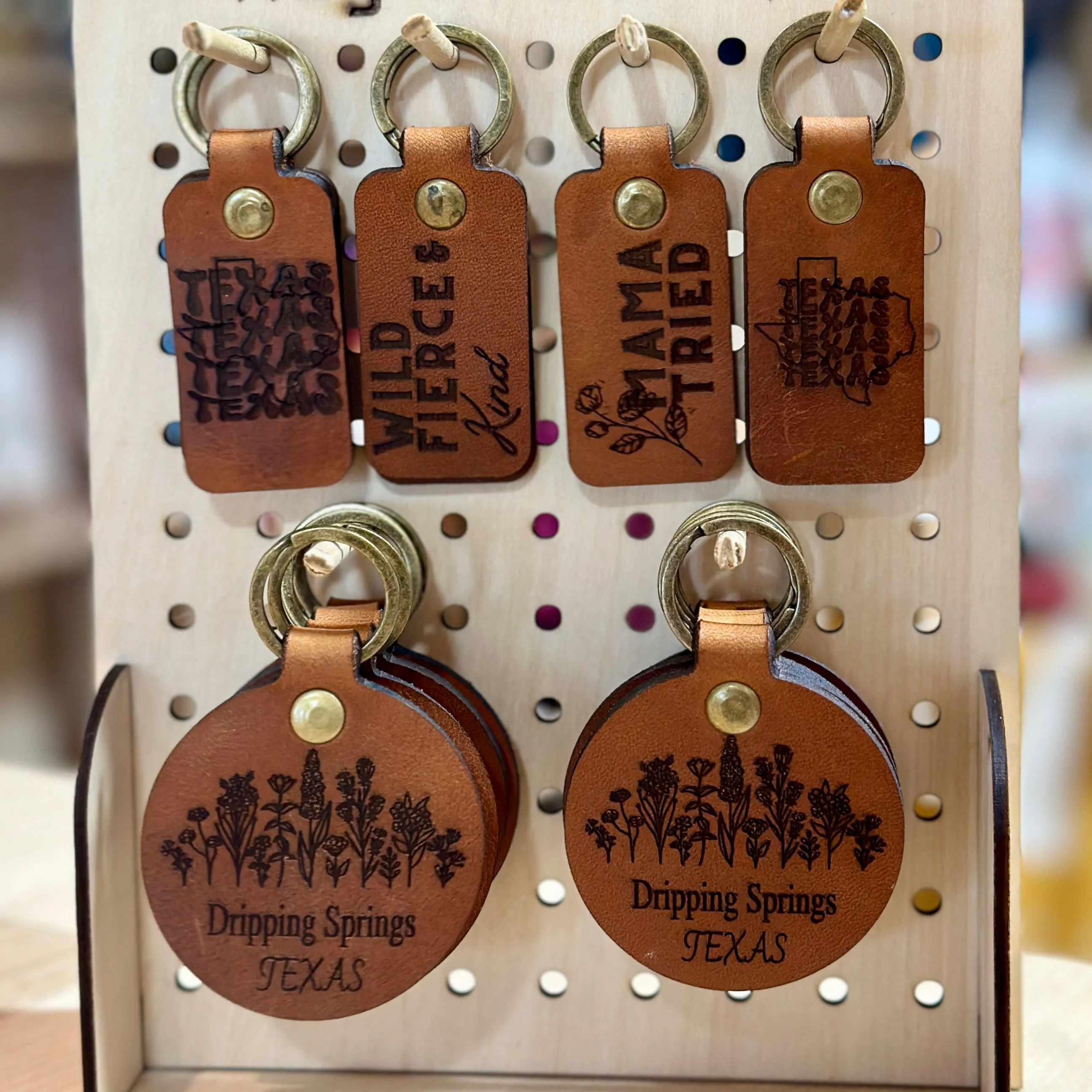 South of Here Keychains