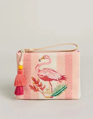 Spartina Carina Wristlet Tropic Flamingo
