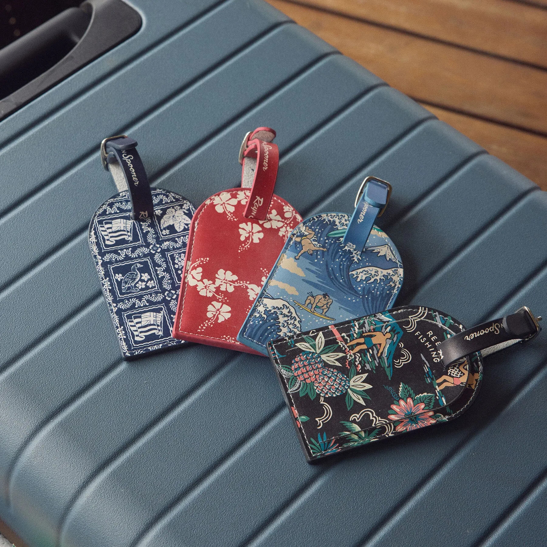 SPOONER STYLE LUGGAGE TAG