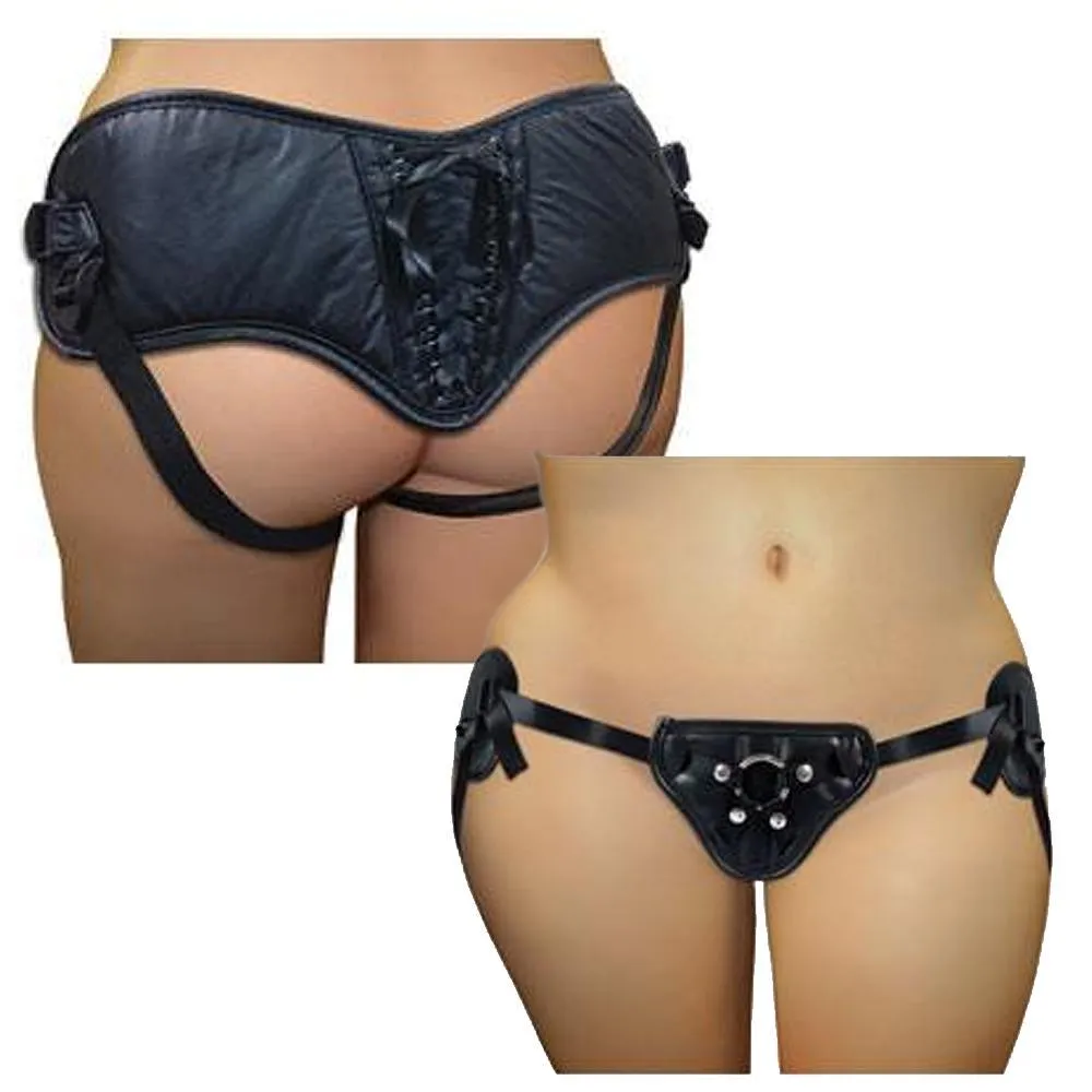 Sportsheets Plus Size Pleather Strap On Harness