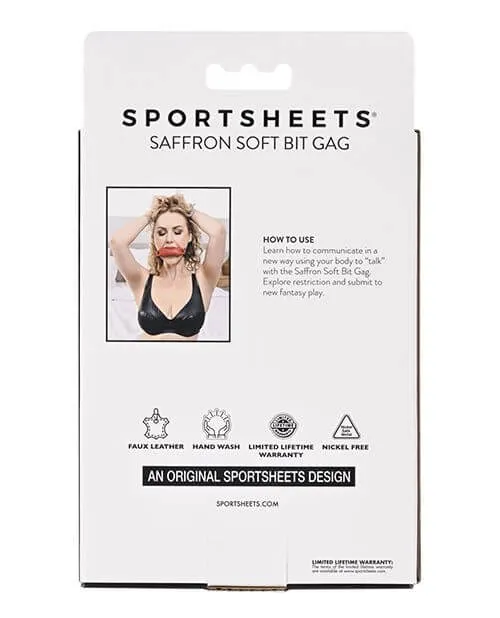Sportsheets Saffron Soft Bit Gag