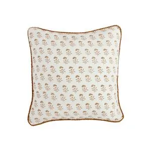 Square Block Print Pillow