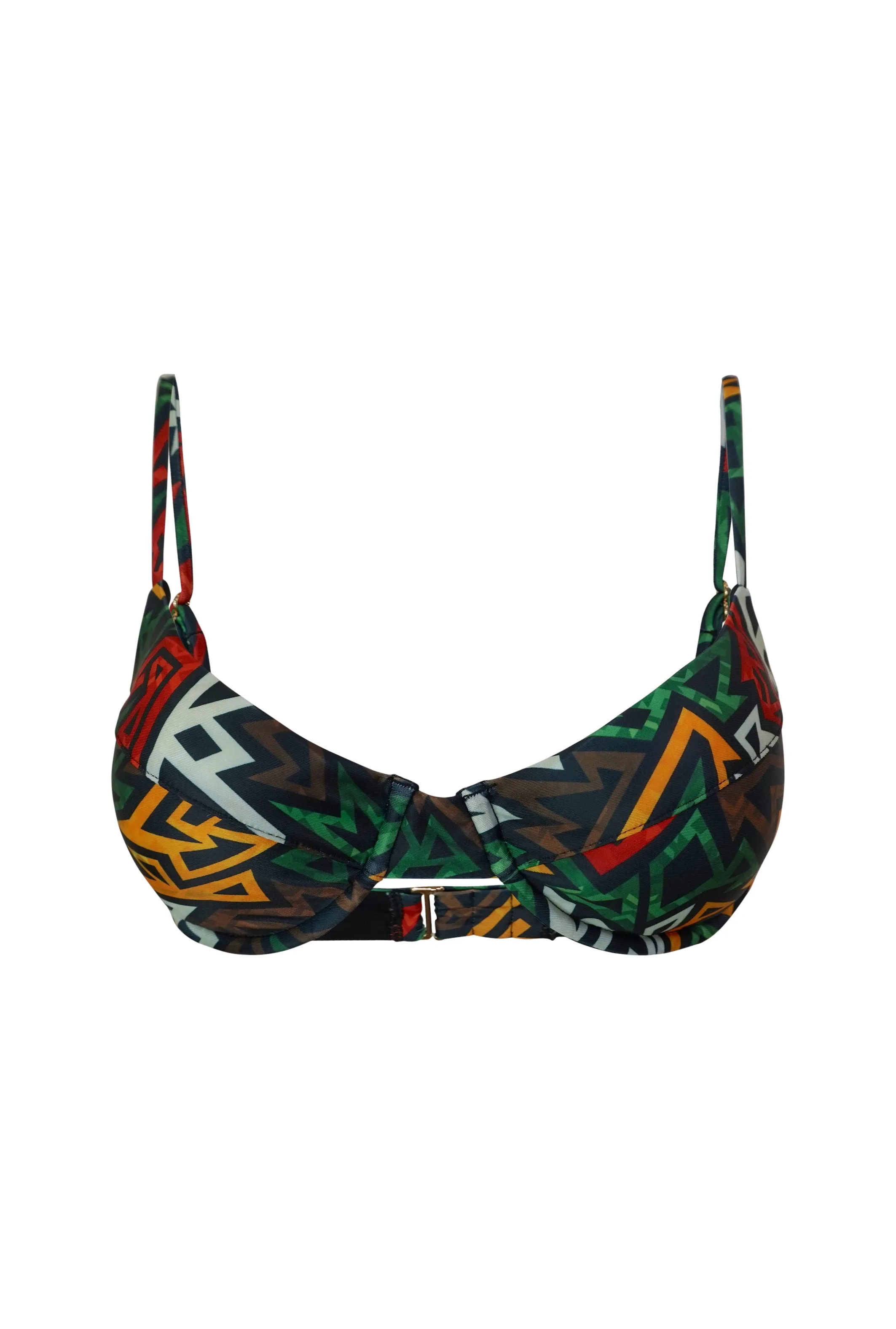 St Lucia Underwire Bikini Top - Urban Jungle