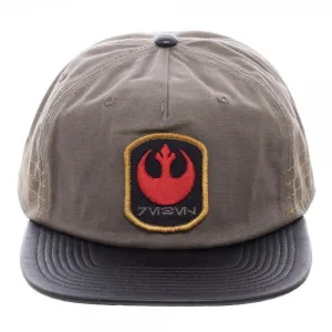 Star Wars Rogue One Inspired Distressed Rebel Slouch Snapback