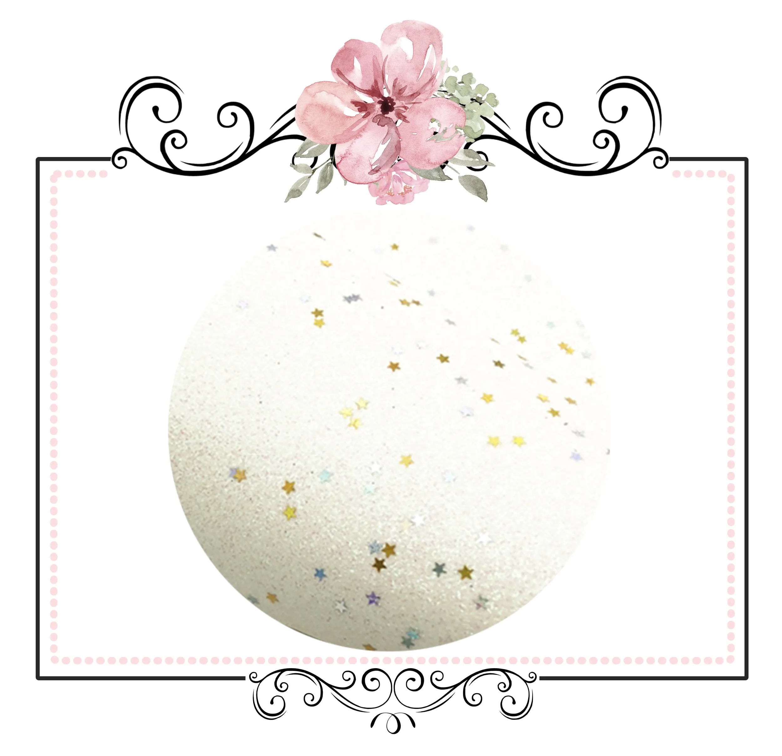 Starry Night Collection Fine Glitter ~ Dusty Pink ~ Silver & Gold Star Encrusted Christmas Craft Sheets