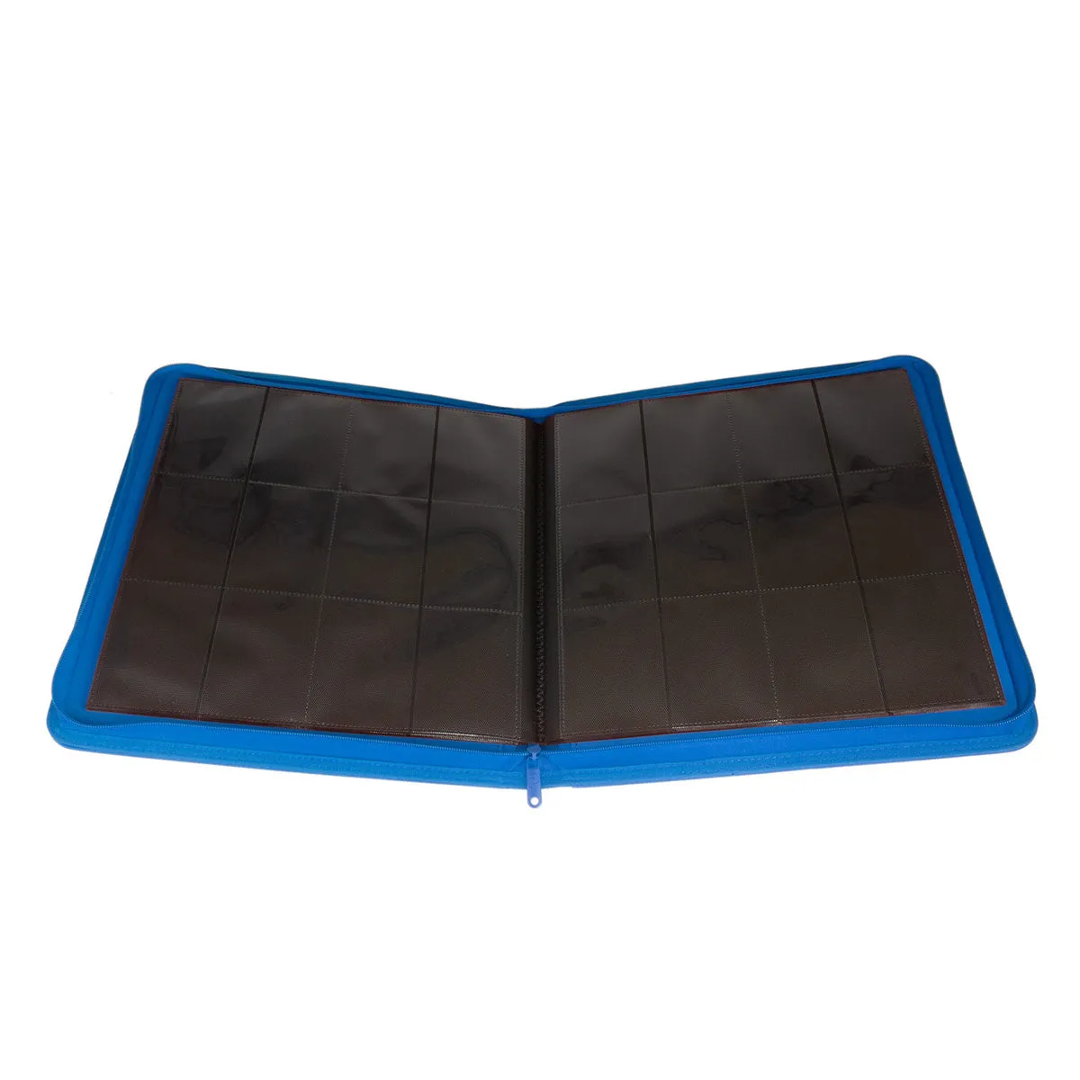 STEALTH 12 Pocket Zip Trading Card Binder - BLUE