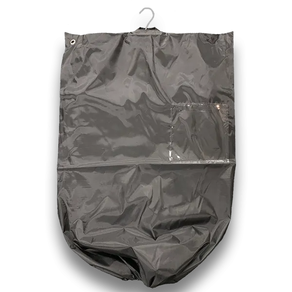 Suitbag with drawstring base and window  (cartons of 50 bags)