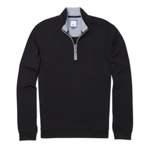 SULLY 1/4 SWEATER (BLACK)- JOHNNIE-O