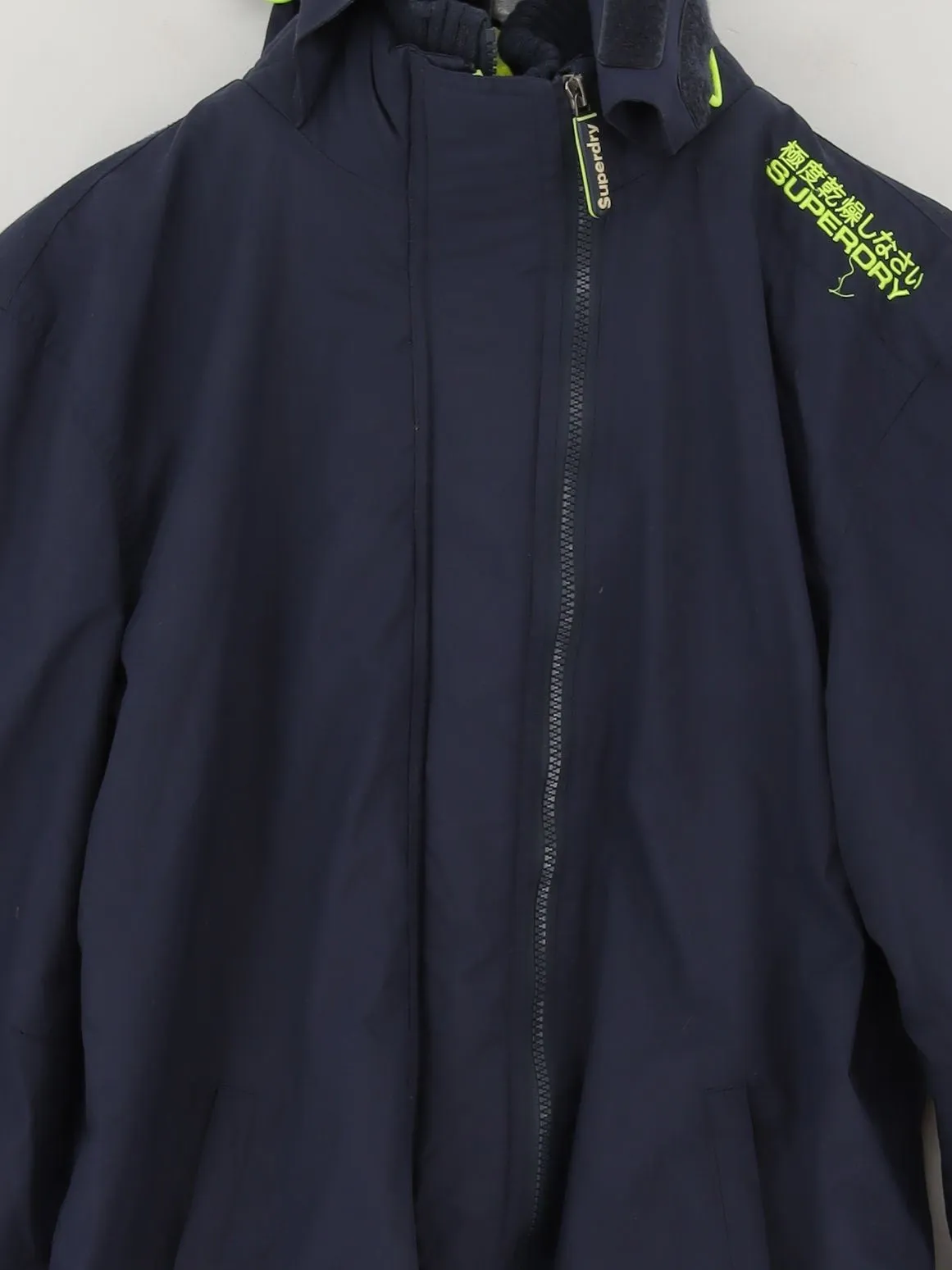 Superdry Women's Jacket XL Blue Nylon with Polyester