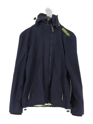 Superdry Women's Jacket XL Blue Nylon with Polyester