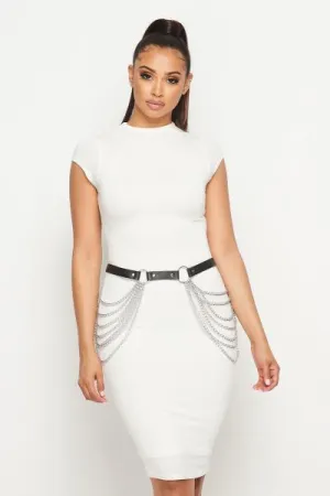 Swag Chain Belt - Black -
