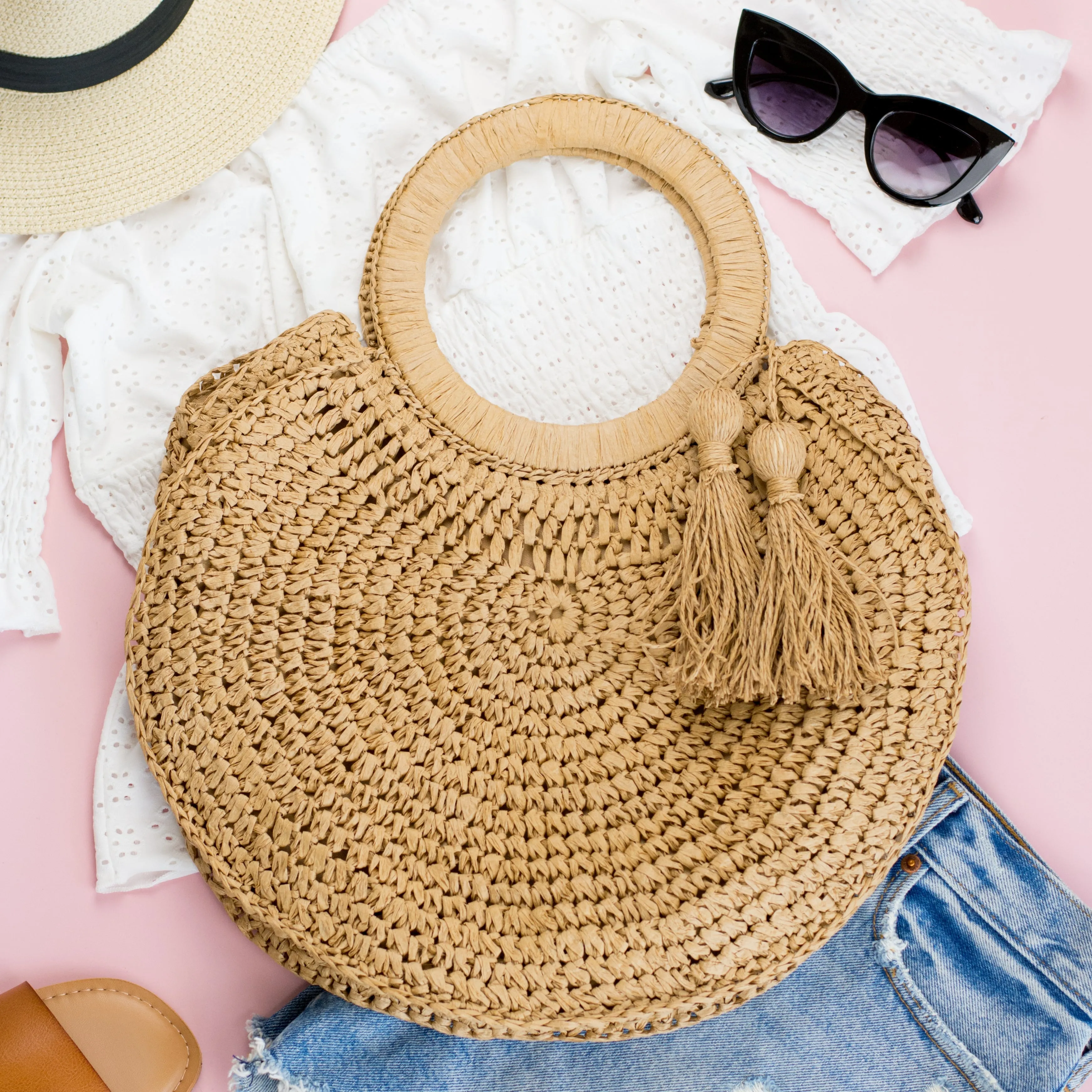 Tassel O Ring Tote