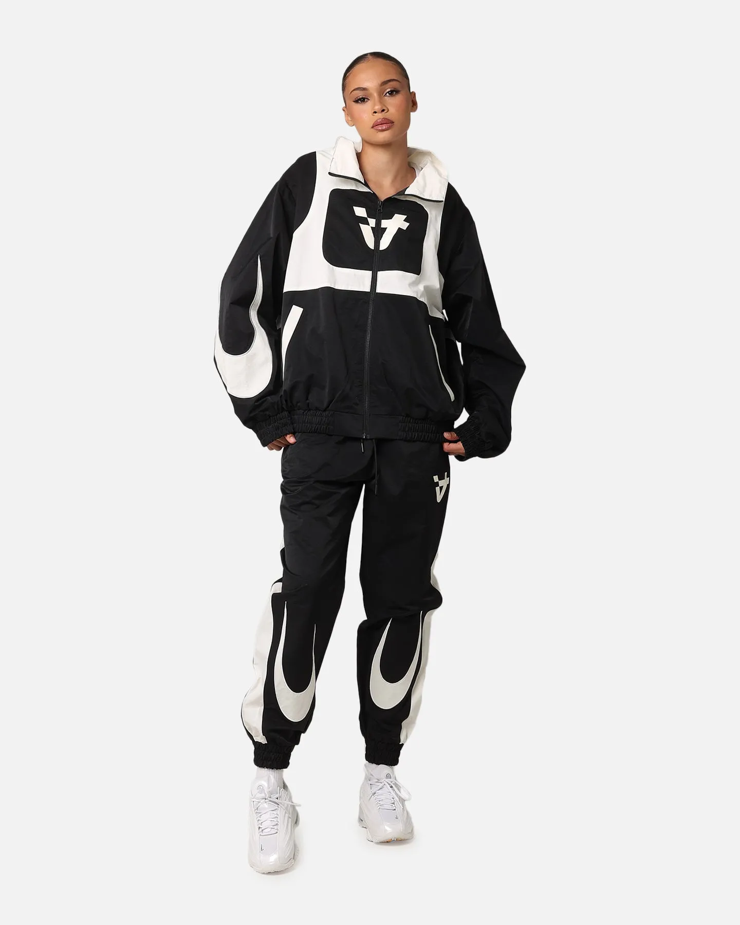 The Anti Order Speed Windbreaker Jacket Black/Off White