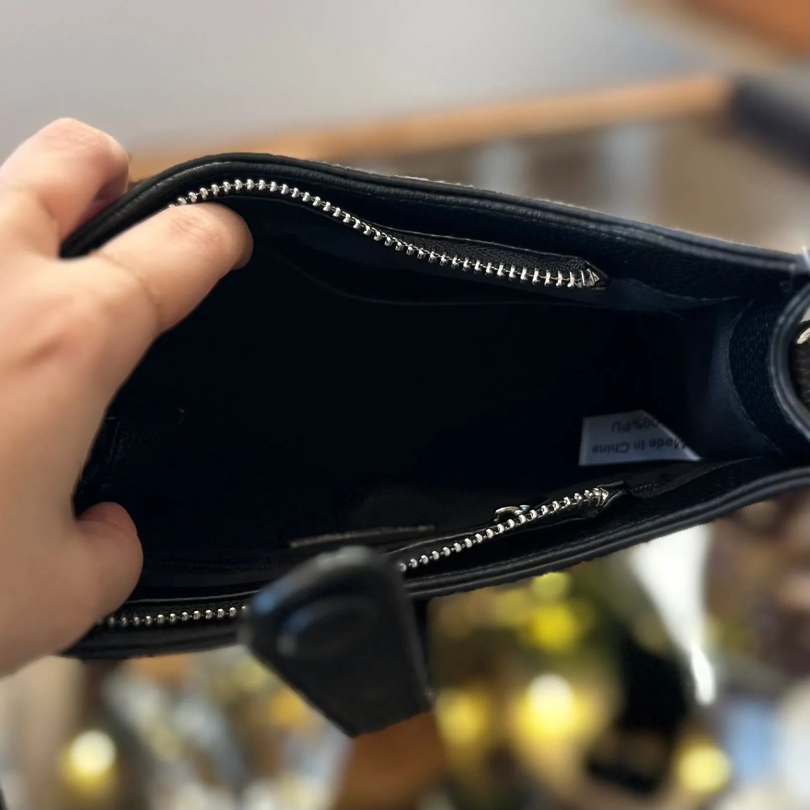 The RIVERDALE Black Chic Crossbody Bag