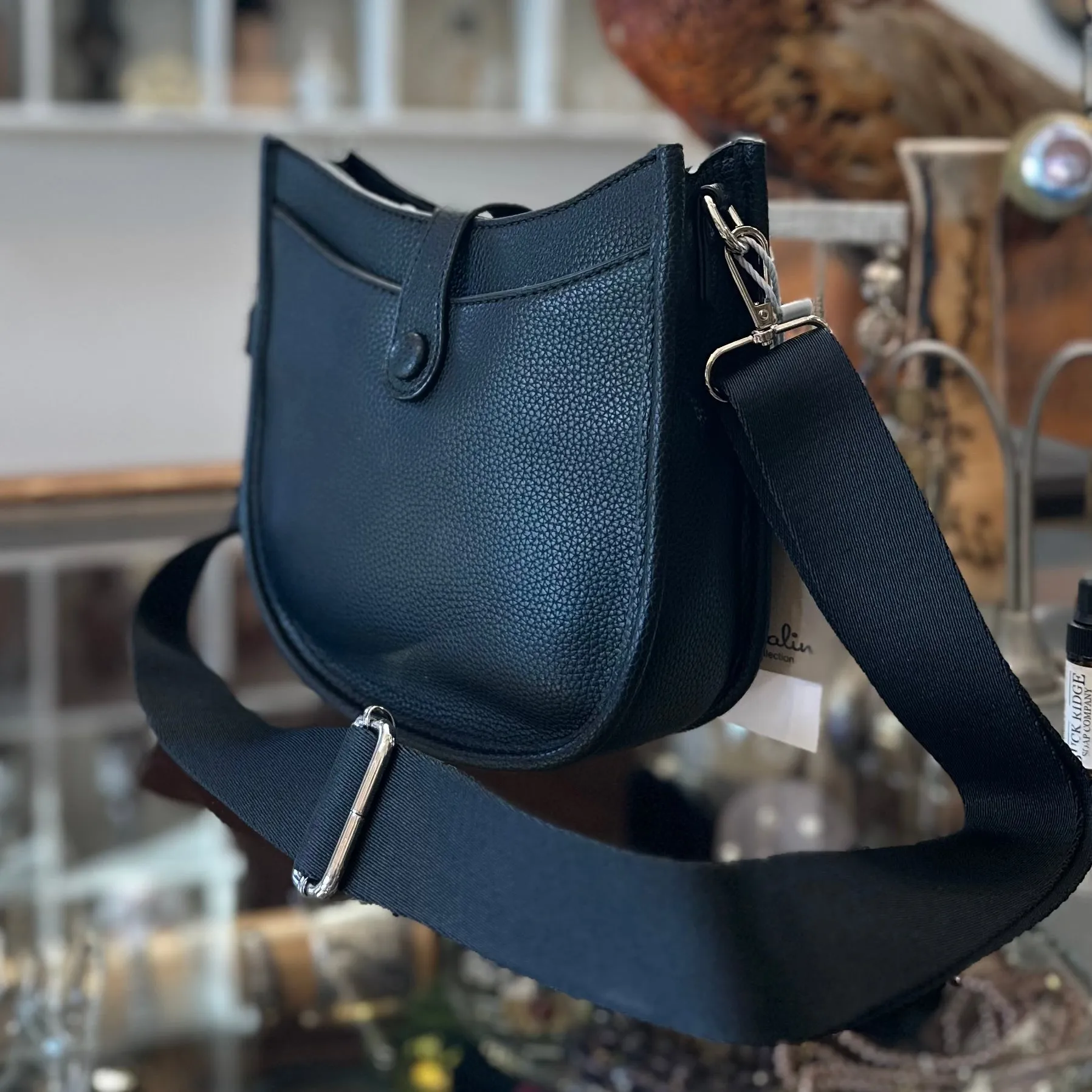 The RIVERDALE Black Chic Crossbody Bag