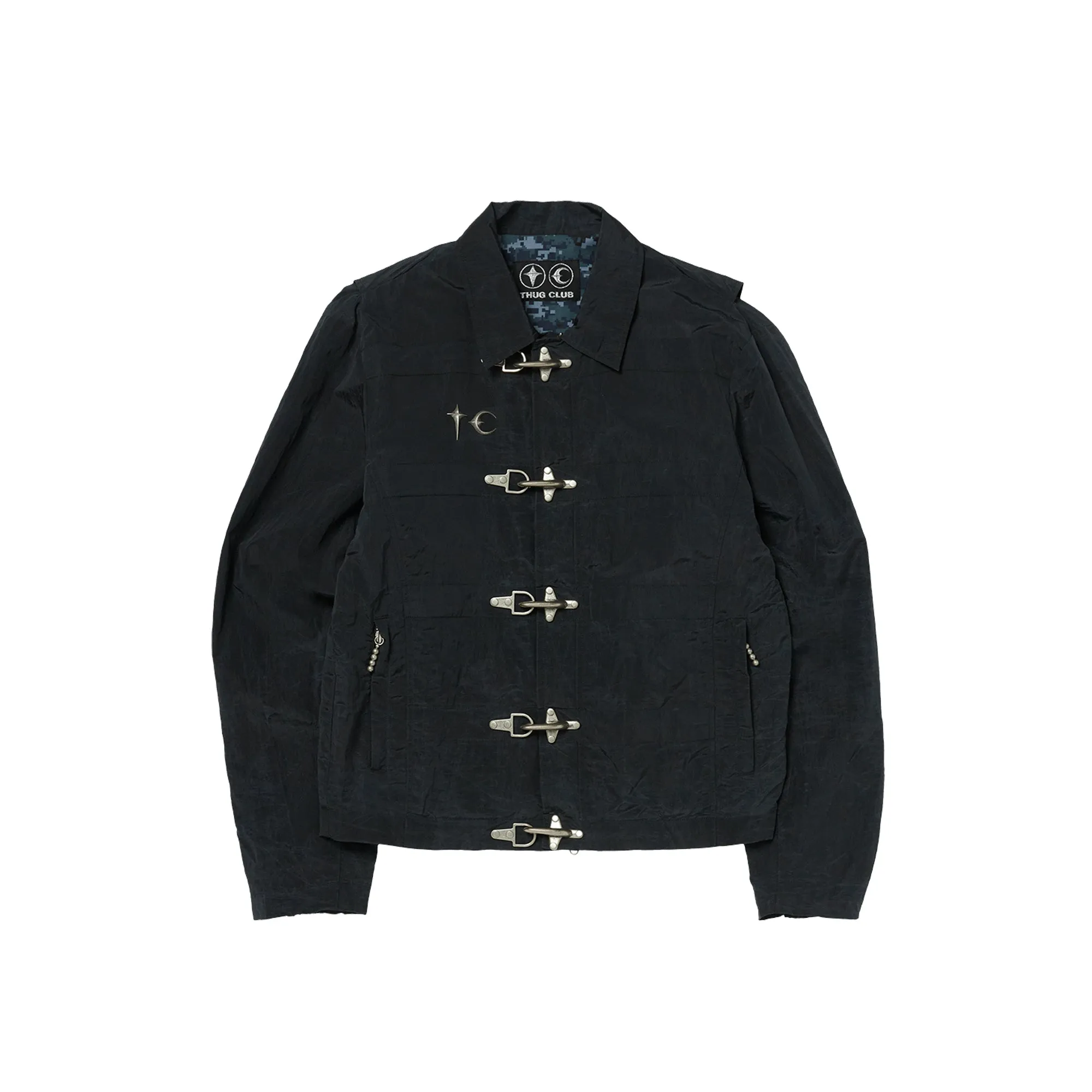 Thug Club Mens Scarred Bio Soldier Jacket