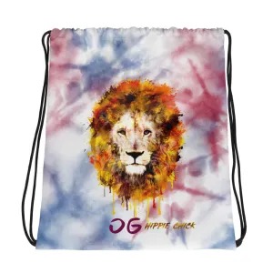 Tie Dye Drawstring Bag
