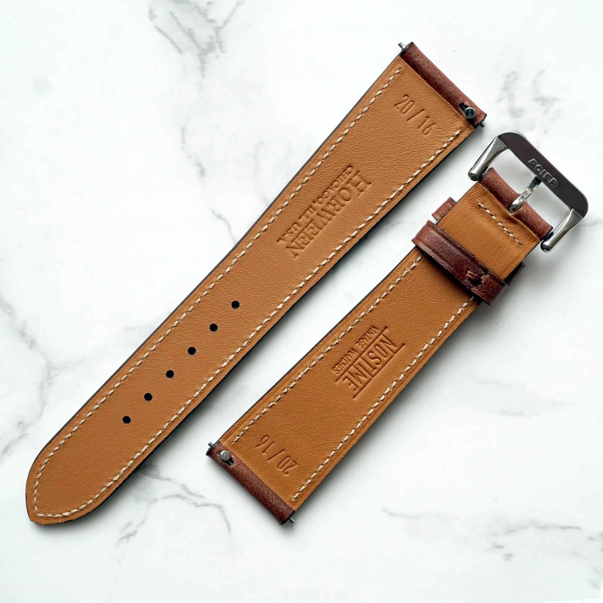 TIMBER BROWN CHROMEXCEL STANDARD STRAP