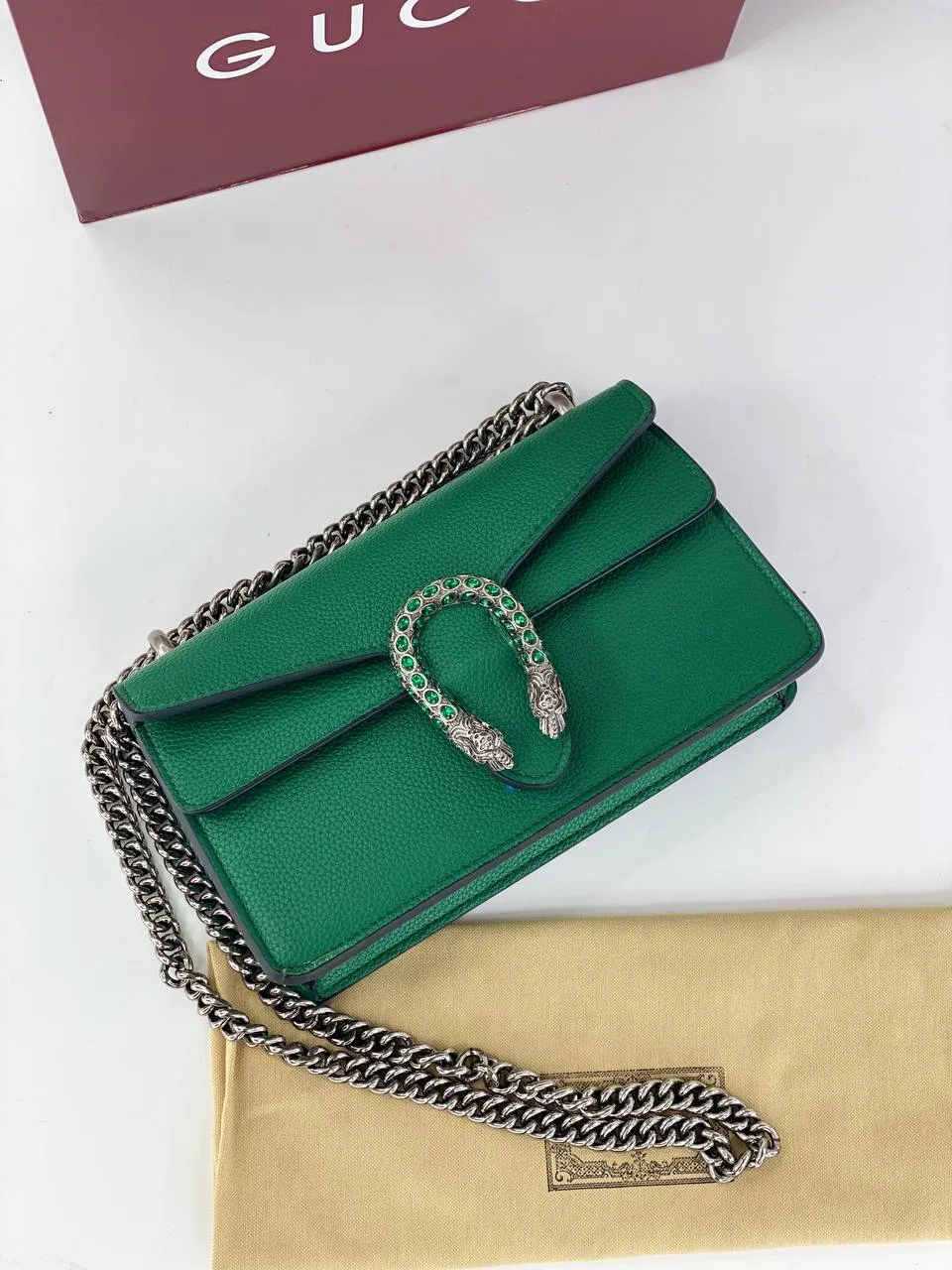 Title (Black Bag): Gucci Dionysus GG Supreme Shoulder Bag