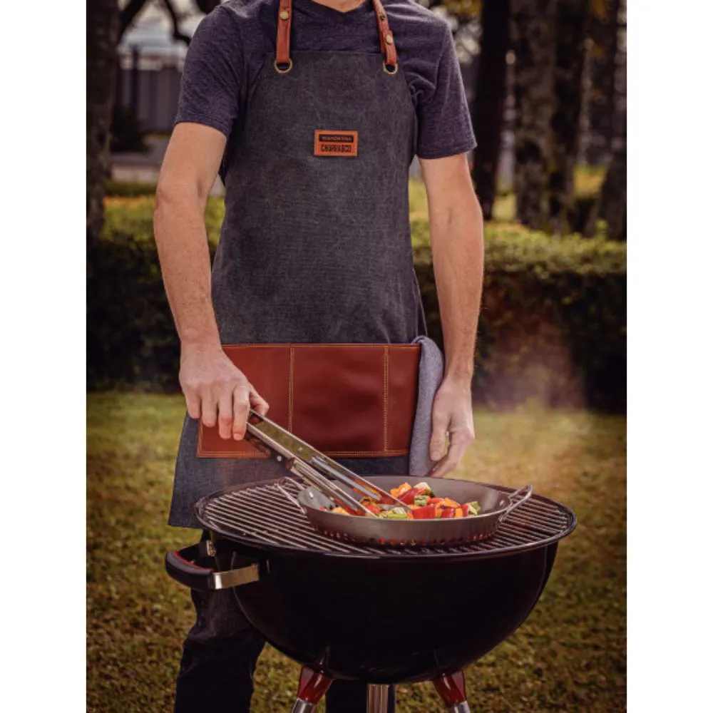 Tramontina Churrasco Black Barbecue Apron