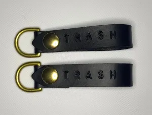 Trash Leather Keychain