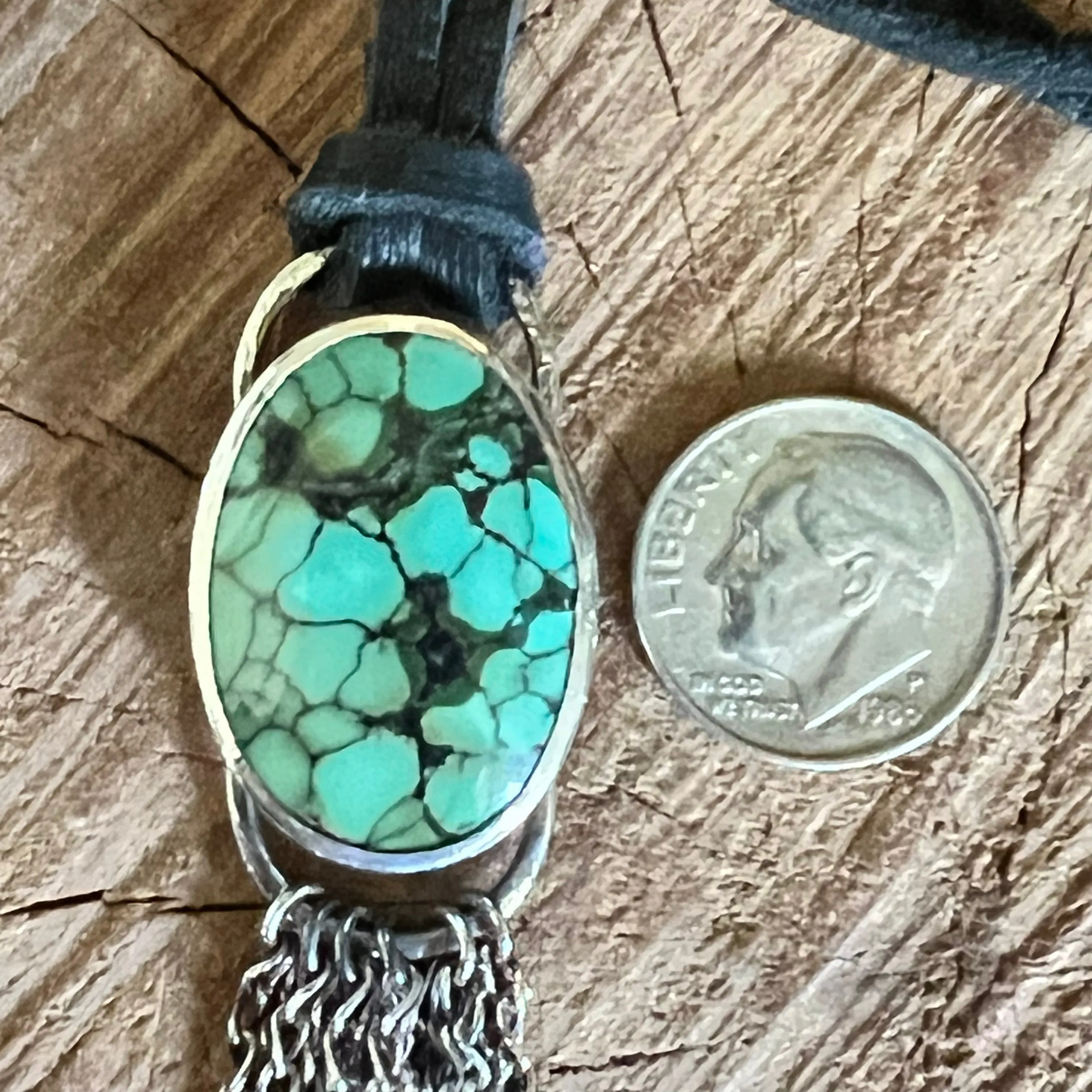 Treasure Mountain Chain Fringe Necklace