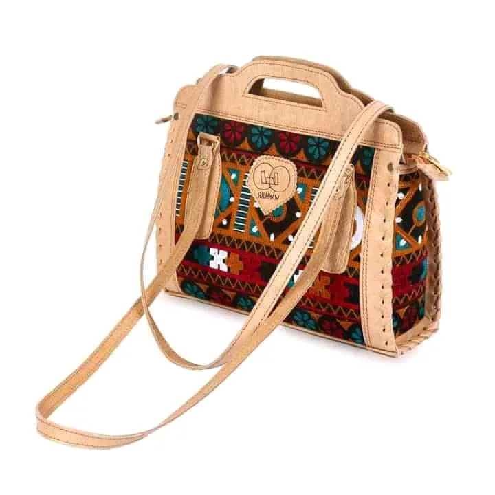 Trendy Matching Tote Bag and Clutch | Complete Your Look with Ballet Shoes Nk-186