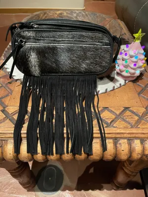 Trinity Ranch cowhide BELT BAG