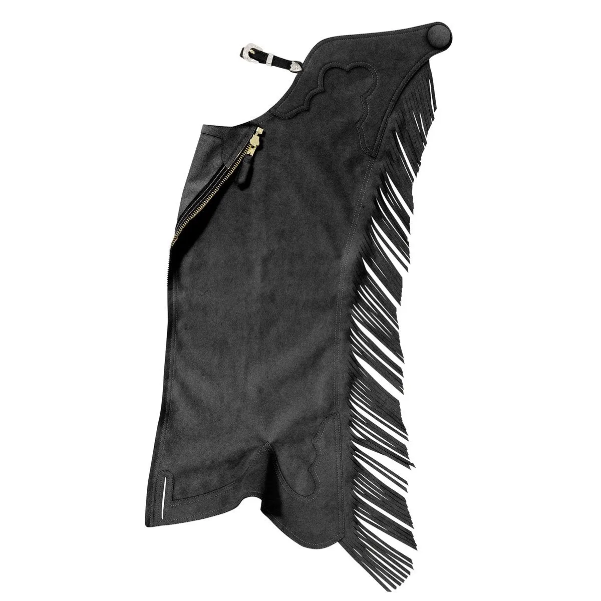 Ultrasuede Fringed Youth Show Chaps