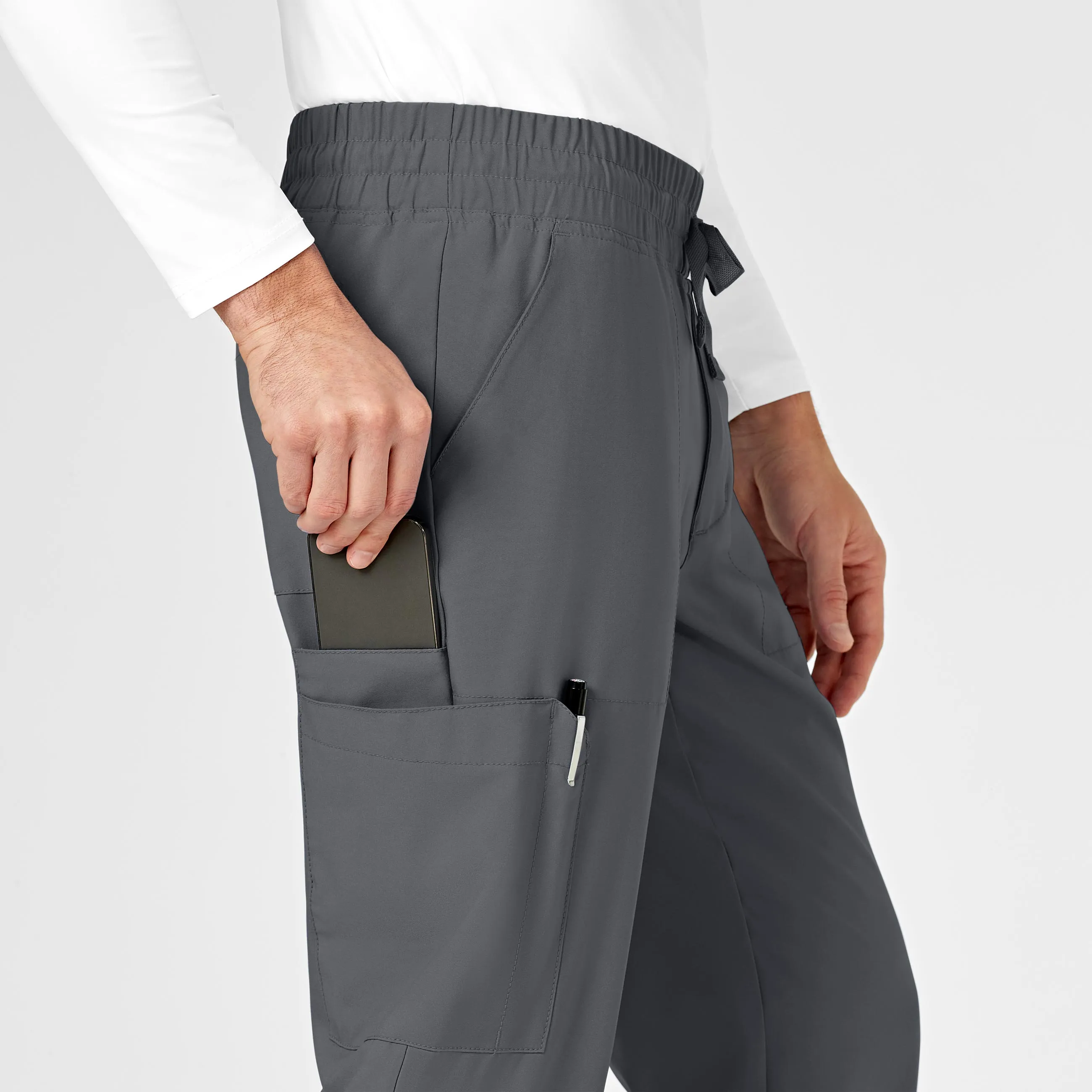 UMSL W123 Men's Cargo Jogger Scrub Pant (Tall)