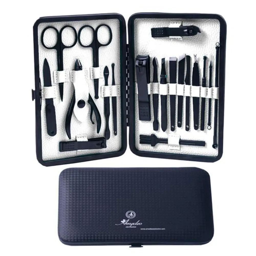 Unisex Stainless Steel 19 Piece Sets Manicure & Pedicure Set