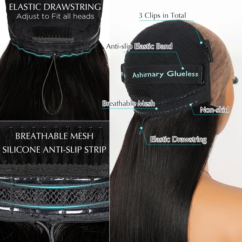 Vibrant Darker Purple Color 5*5 13*4 Transparent Lace Frontal Wigs Body Wave Human Hair