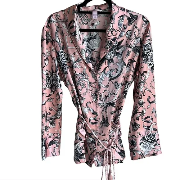 Victoria’s Secret Floral Tassel Robe