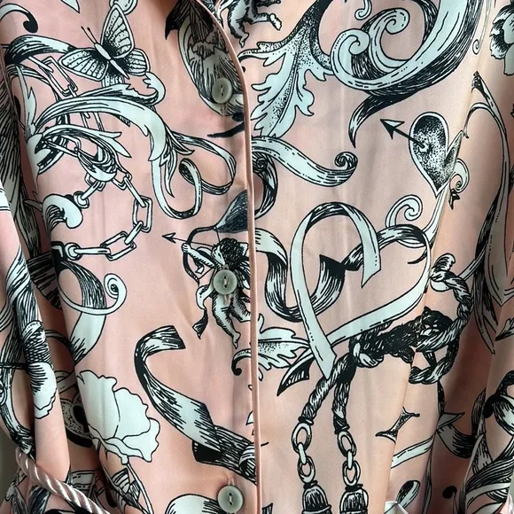 Victoria’s Secret Floral Tassel Robe