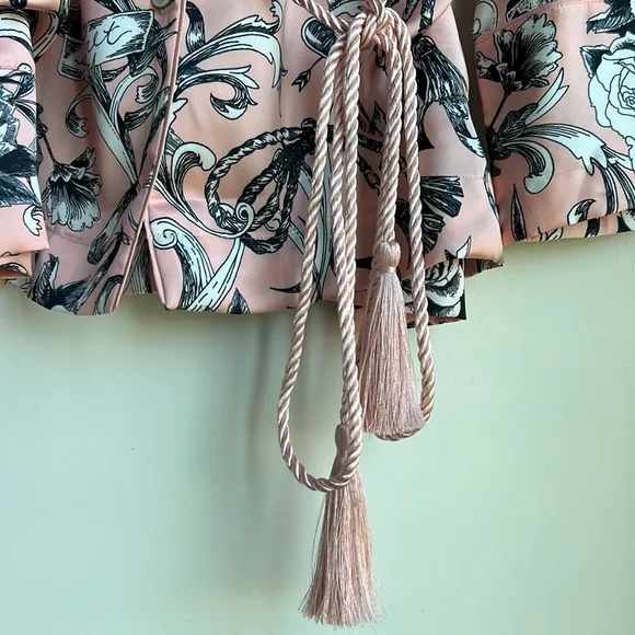 Victoria’s Secret Floral Tassel Robe