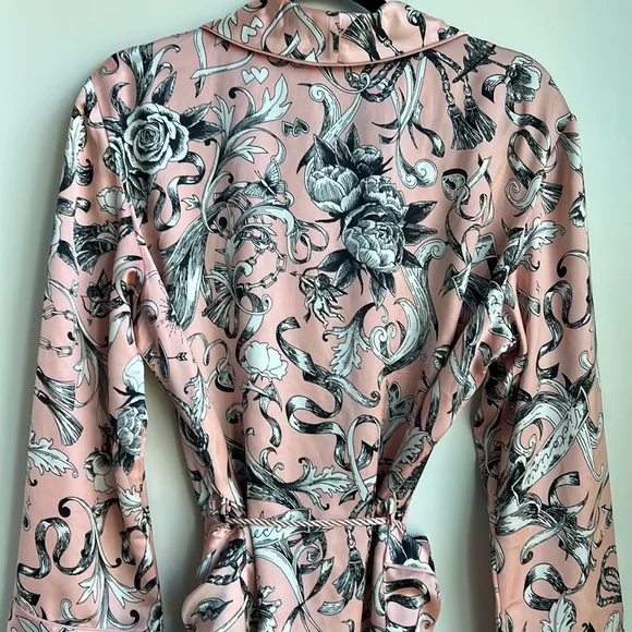 Victoria’s Secret Floral Tassel Robe
