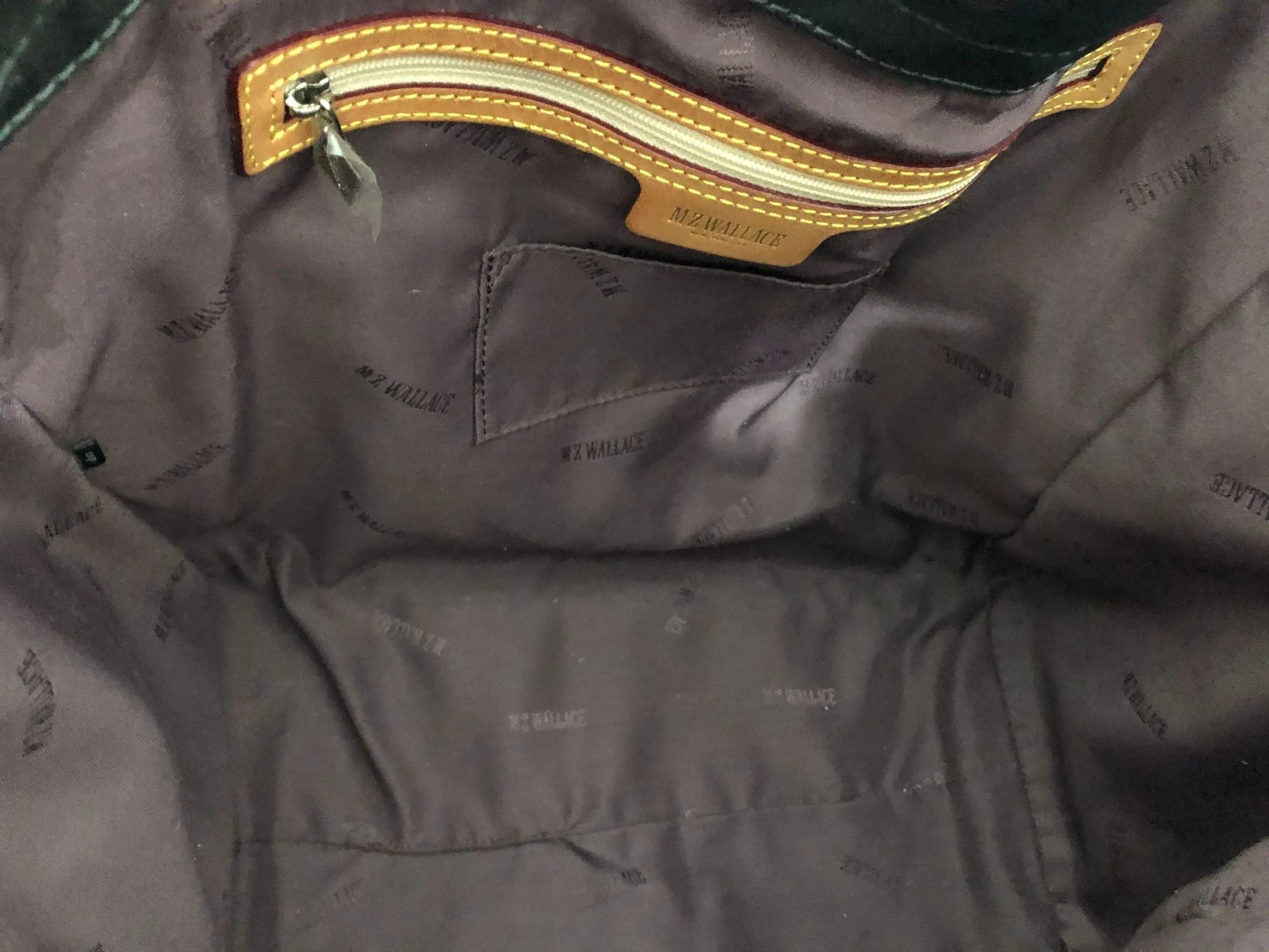 Vintage Fendi Pequin Crossbody Bag