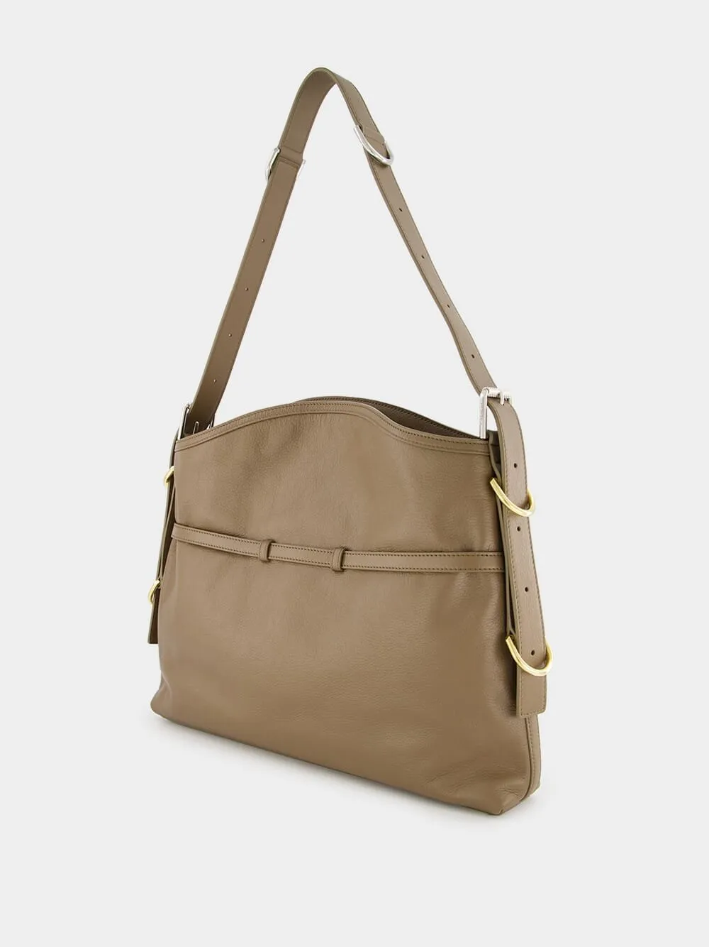 Voyou Medium Leather Shoulder Bag