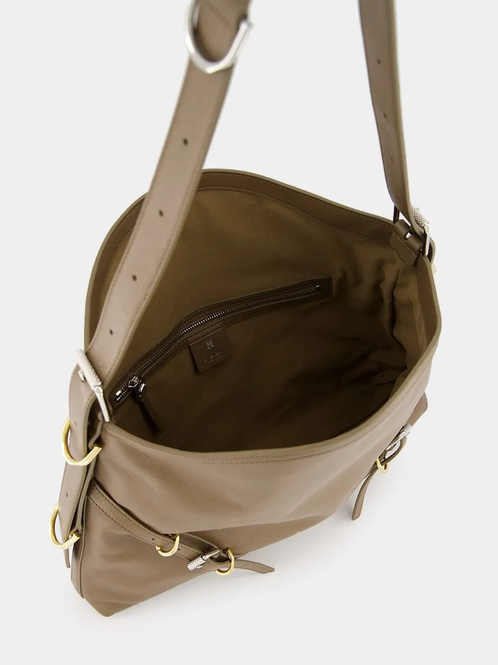 Voyou Medium Leather Shoulder Bag