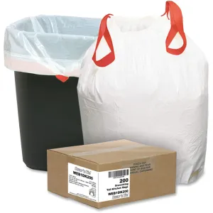 Webster 13 Gallon Drawstring Trash Bags