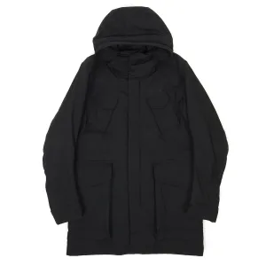Wings   Horns Black Hooded Coat Size Medium