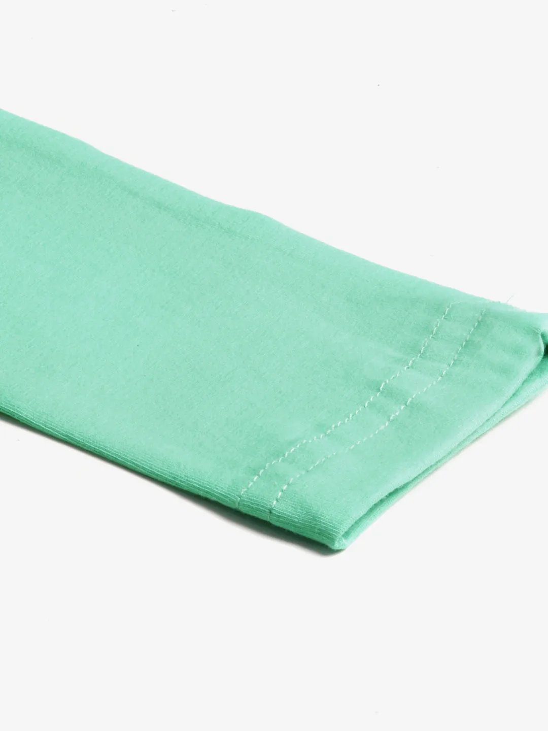 Women Pista Green Ankle-Length Leggings
