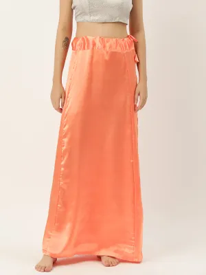 Women Saree Petticoat / Flared Shaper - Peach