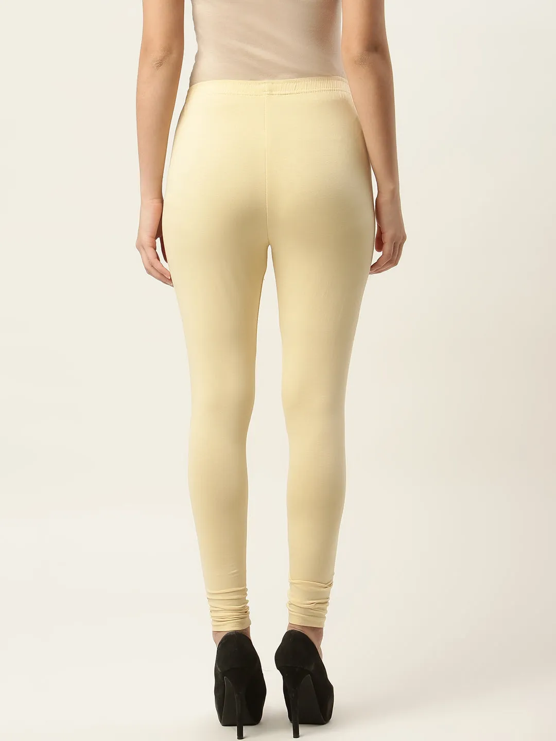 Women Skin Churidar-Length Leggings