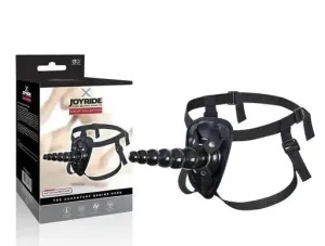 X JOYRIDE 6.5" PVC STRAP-ON BUTT PLUG