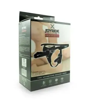 X JOYRIDE 6" & 5" DUAL DELIGHT STRAP-ON