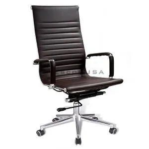 Yescom Highback Office Executive Chair Swivel Desk Chair w/ Arm Color Options